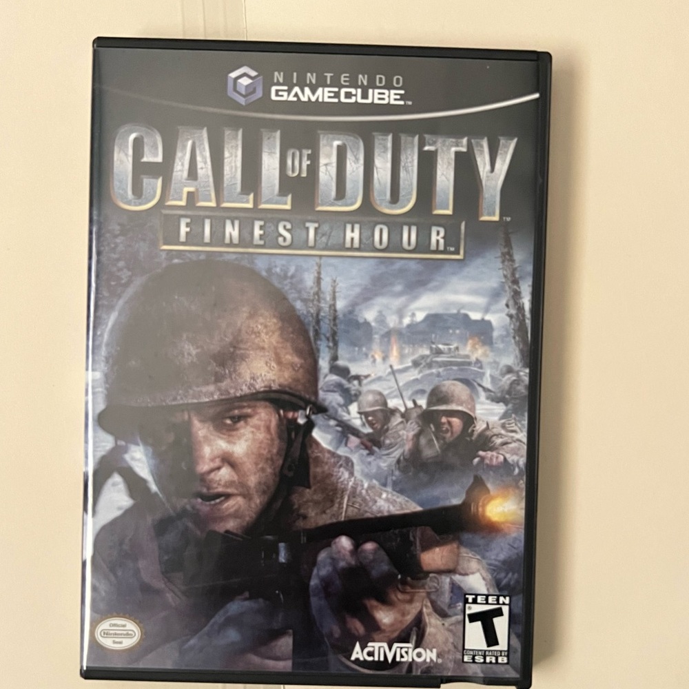 Call of Duty Finest Hour Game For Nintendo Gamecube